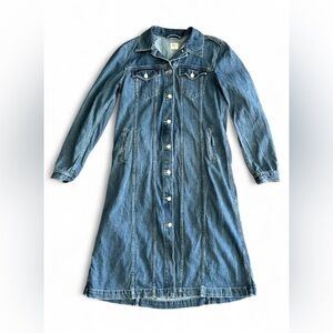 GAP Denim Shirt Jacket Large Tall